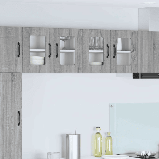 Armário de cozinha suspenso - armario de cocina colgante Cinza Sonoma 60 x 31 x 40 cm