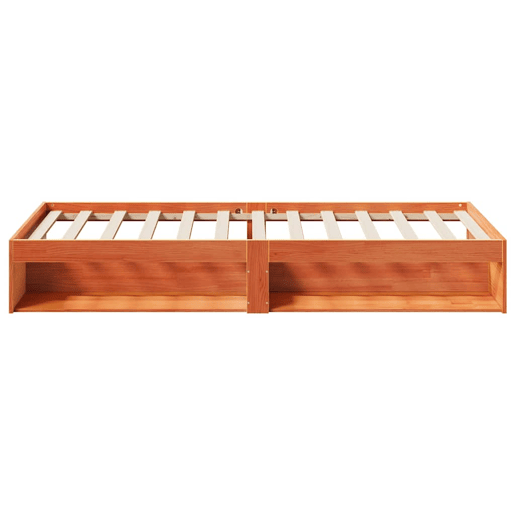 Sofá-cama, Sofá conversível sem colchão 90x190 cm pinho maciço castanho-mel
