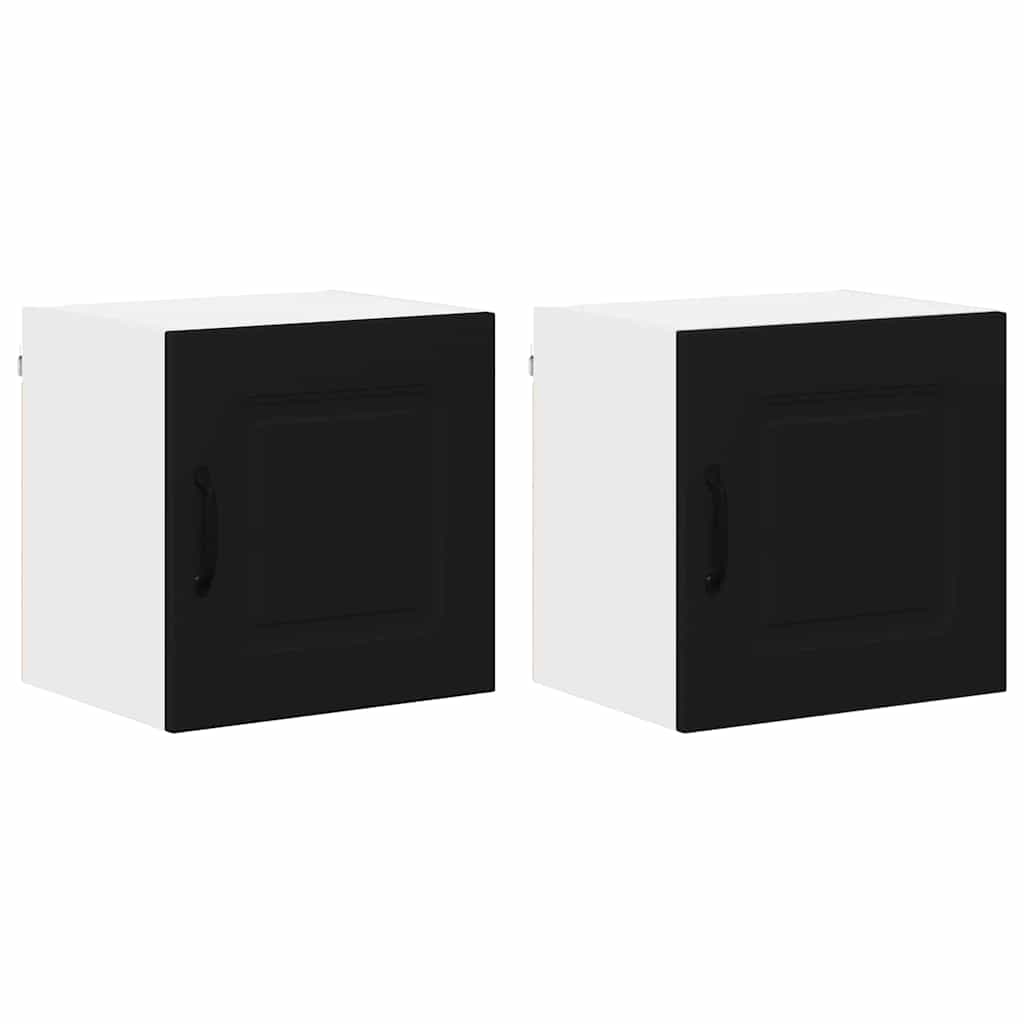 Juego de muebles de cocina - Armarios de pared 40 Negro