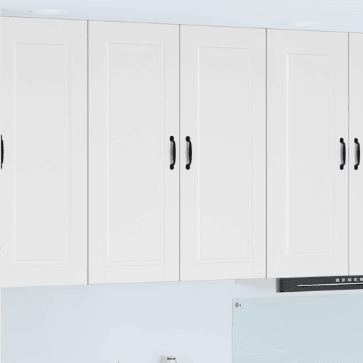 Armário de cozinha suspenso - armario de cocina colgante Branco Brilhante 80 x 31 x 100 cm