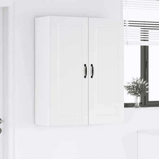Armário de cozinha suspenso - armario de cocina colgante Branco Brilhante 80 x 31 x 100 cm