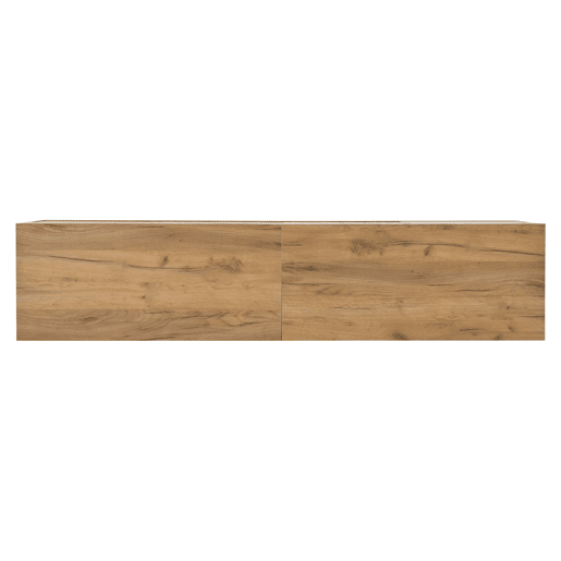Móvel de TV 180x40x50 cm - Com 4 armários, 8 pernas, capacidade para 30 kg, design simétrico - Natural