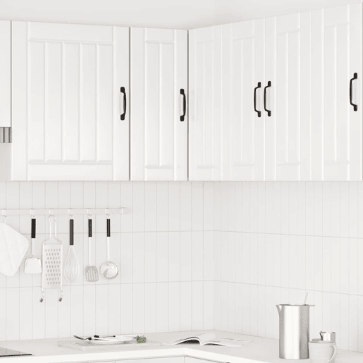 Armário suspenso de canto para cozinha - Cozinha modular Porto derivados de madeira