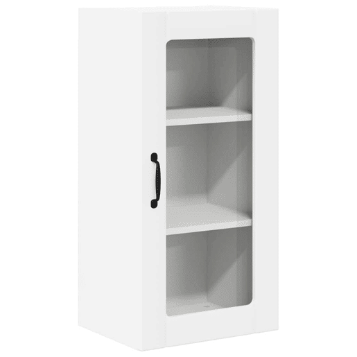 Lote de 2 Armários de cozinha suspendidos - Cozinha modular Colgantes Branco 40 x 31 x 80 cm