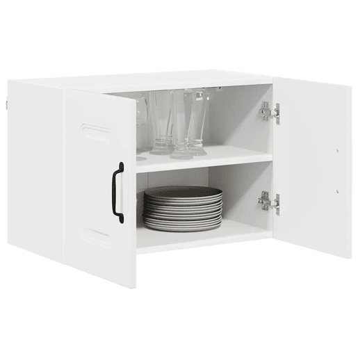 Armário de cozinha suspenso - armario de cocina colgante Branco Brilhante 60 x 31 x 40 cm