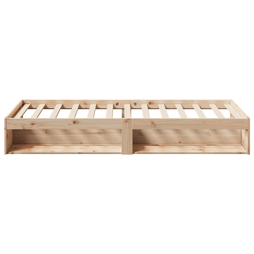 Sofá-cama, Sofá conversível sem colchão 90x190 cm madeira de pinho maciça