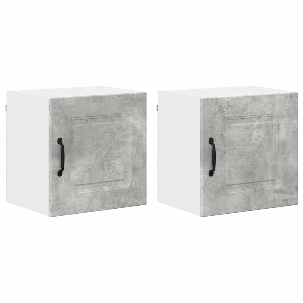 Juego de muebles de cocina - Armarios de pared 40 Gris