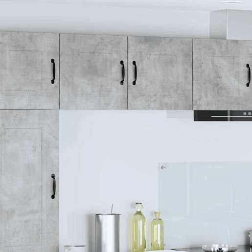 Lote de 2 Armários de cozinha suspendidos - Cozinha modular Colgantes Cinzento 40 x 31 x 40 cm