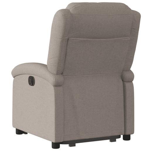Poltrona reclinável - Poltrona relax elétrica cinza-acastanhado