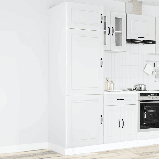 Armário de cozinha - Cozinha modular derivados de madeira branco