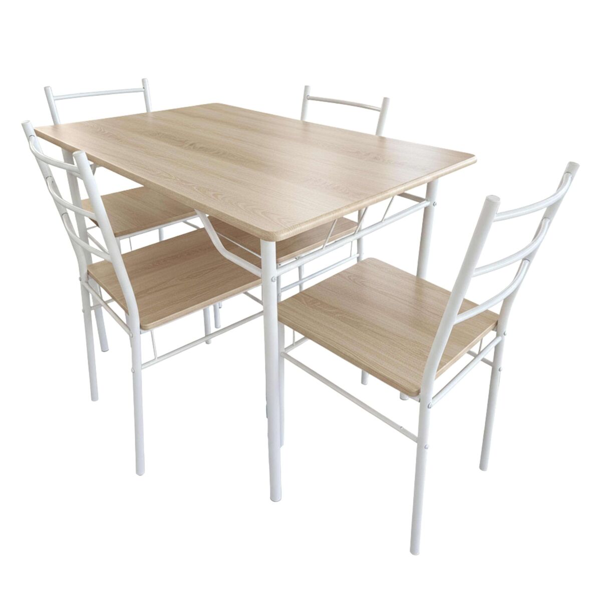 Conjunto de muebles de cocina con mesa y 4 sillas PVC