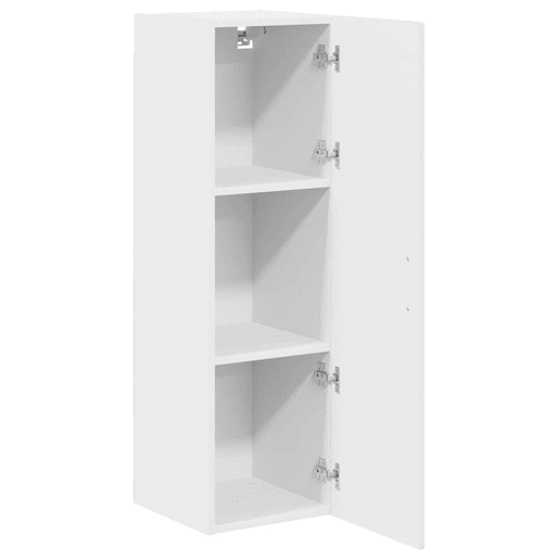 Armário de cozinha suspenso - armario de cocina colgante Branco Brilhante 30 x 31 x 100 cm