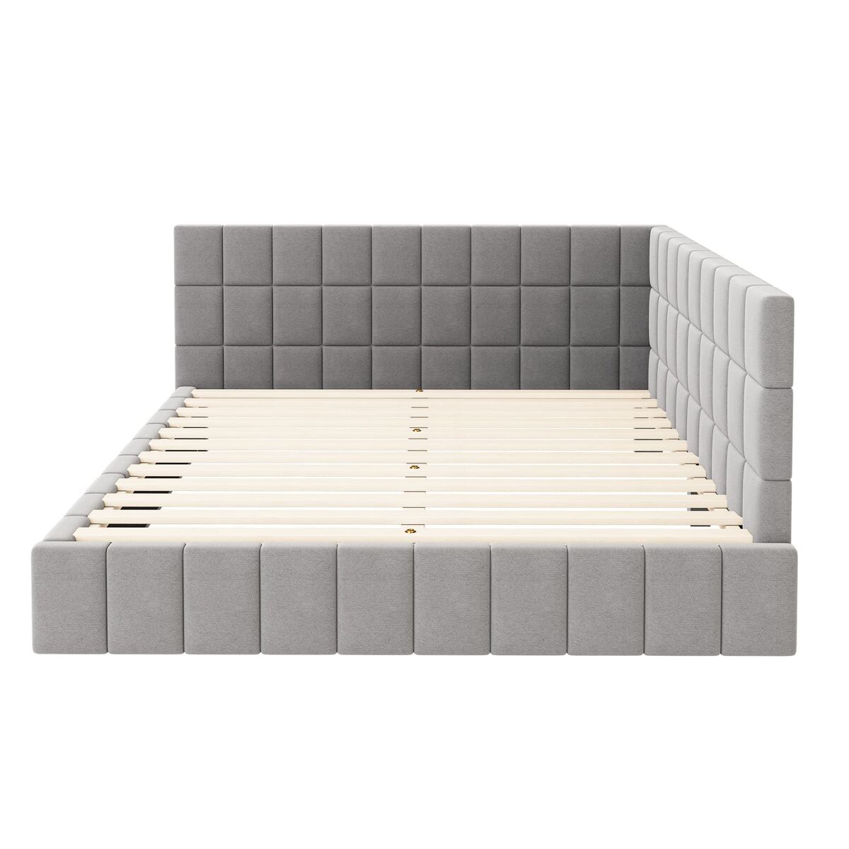 Camas de matrimonio 167x206 Gris