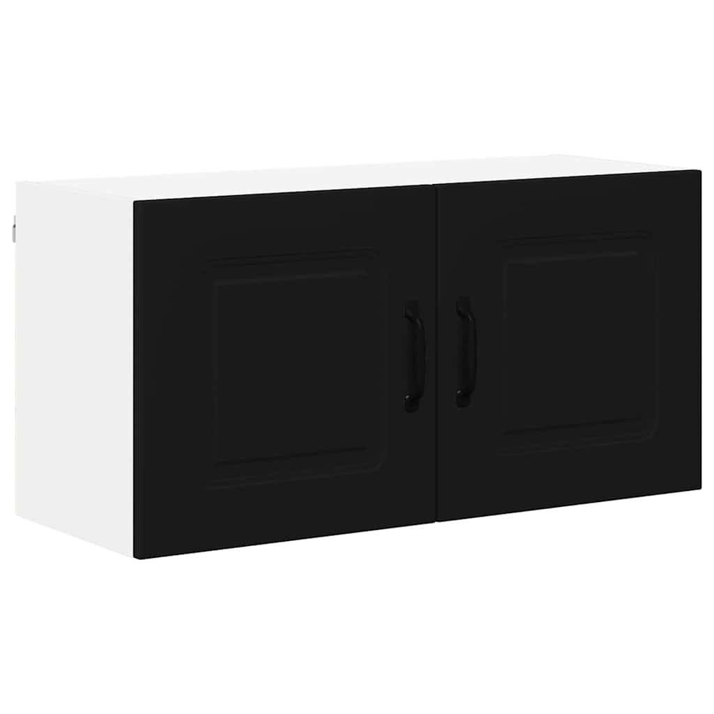 Armario de cocina de pared - Mueble cocina 80 Negro