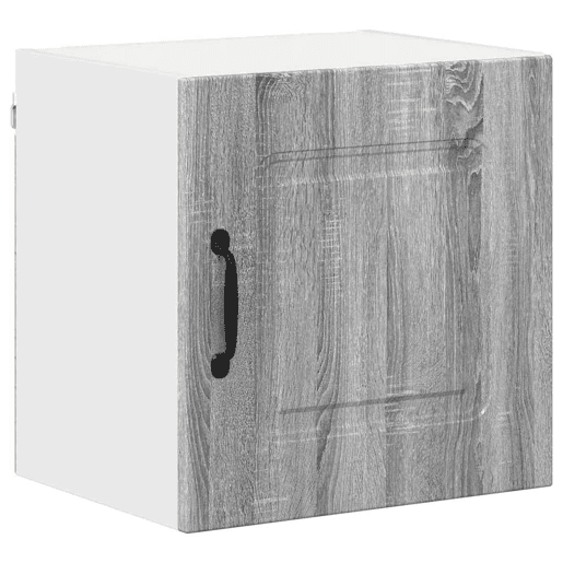 Lote de 2 Armários de cozinha suspendidos - Cozinha modular Colgantes Cinza Sonoma 40 x 31 x 40 cm