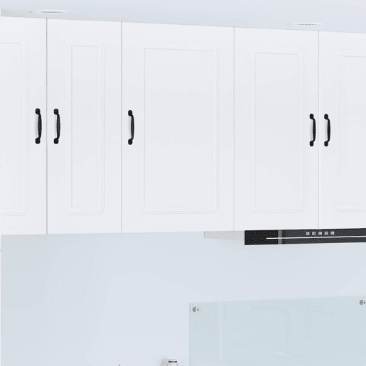 Armário de cozinha suspenso - armario de cocina colgante com porta Branco 50 x 31 x 80 cm