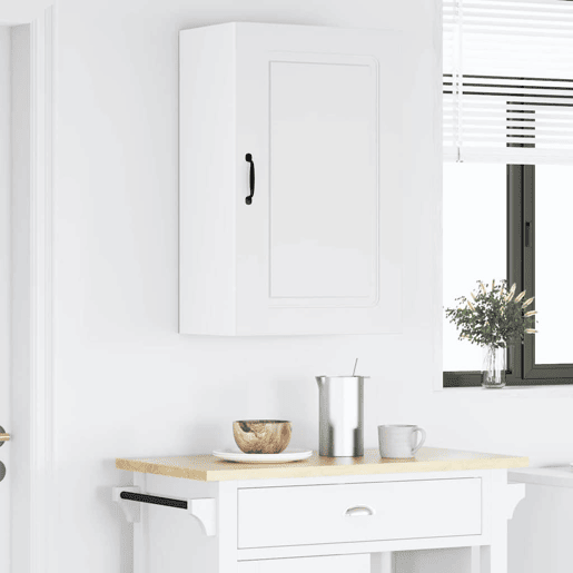 Armário de cozinha suspenso - armario de cocina colgante com porta Branco 50 x 31 x 80 cm