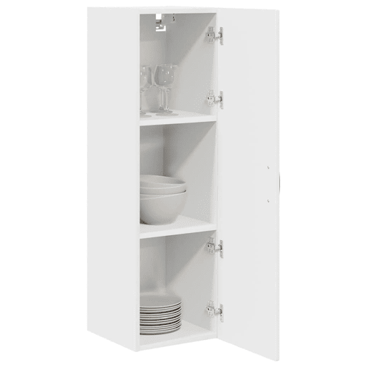 Armário de cozinha suspenso - armario de cocina colgante com porta Branco 30 x 31 x 100 cm