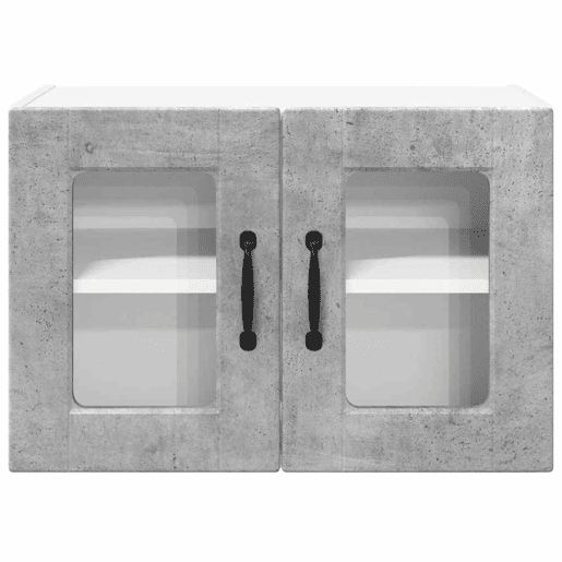 Armário de cozinha suspenso - armario de cocina colgante com porta Cinzento 60 x 31 x 40 cm