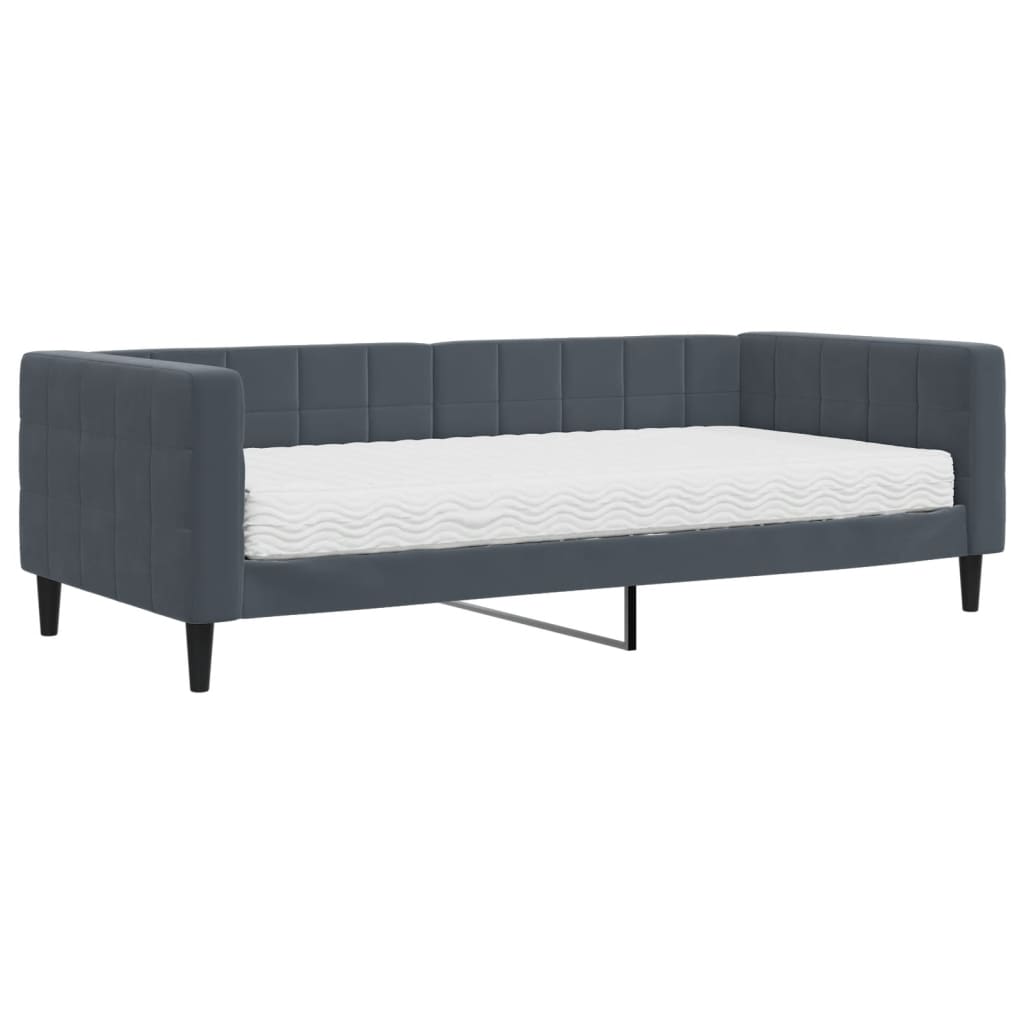 Sofá Cama - Sofá convertible Gris Oscuro