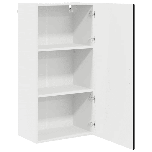 Armário de cozinha suspenso - armario de cocina colgante com porta Preto 50 x 31 x 100 cm