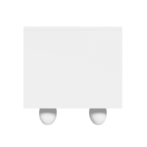 Móvel de TV 180 cm - Minimalista com pés de madeira, design elegante - Branco