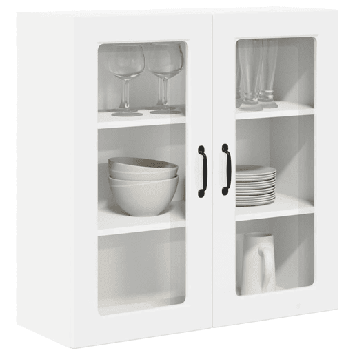 Armário de cozinha suspenso - armario de cocina colgante Branco Brilhante 80 x 31 x 80 cm