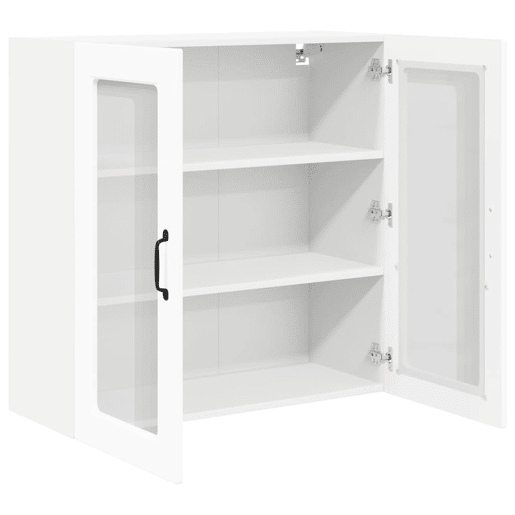 Armário de cozinha suspenso - armario de cocina colgante Branco Brilhante 80 x 31 x 80 cm