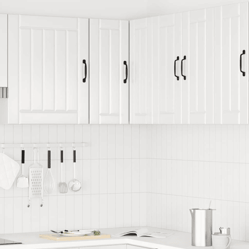 Armário suspenso de canto para cozinha - Cozinha modular derivados de madeira