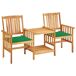 Conjunto de Sillas y mesita de jardín - Muebles de jardín Conjunto de Sillas y mesita de jardín - Muebles de jardín Antracita