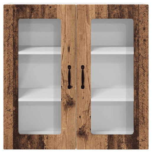 Armário de cozinha suspenso - armario de cocina colgante Madeira Antiga 80 x 31 x 80 cm