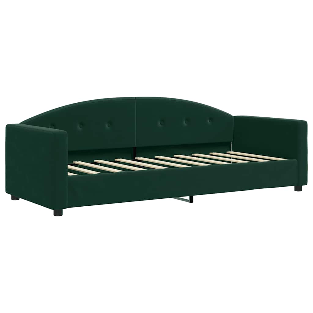 Sofá Cama - Sofá convertible Verde Oscuro