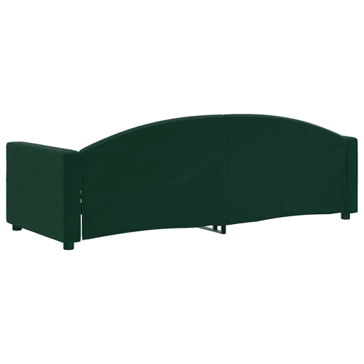 Sofá-cama, Sofá conversível 80x200 cm veludo verde-escuro Sofá-cama, Sofá conversível 80x200 cm veludo verde-escuro