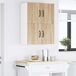 Armario de cocina de pared - Mueble cocina 60 Armario de cocina de pared - Mueble cocina 60 Blanco Brillo