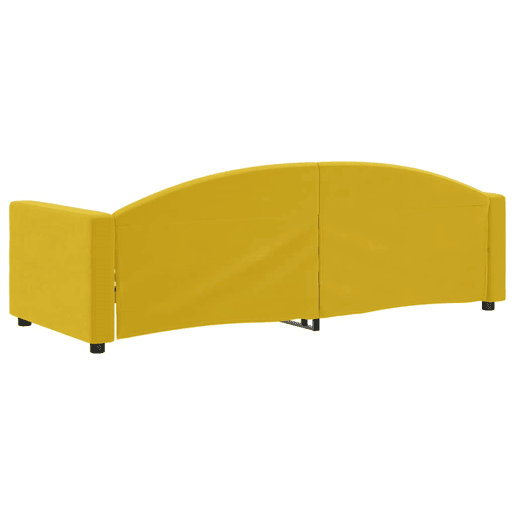 Sofá-cama, Sofá conversível 80x200 cm veludo amarelo Sofá-cama, Sofá conversível 80x200 cm veludo amarelo