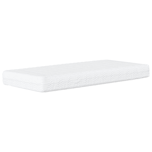 Sofá-cama, Sofá conversível com colchão 80x200 cm tecido preto