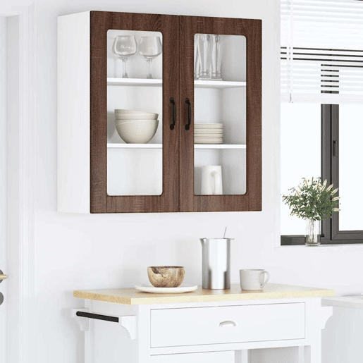 Armário de cozinha suspenso - armario de cocina colgante Carvalho Marrom 80 x 31 x 80 cm