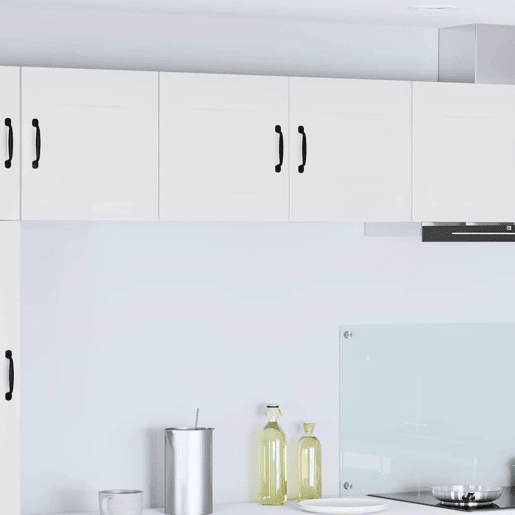 Armário de cozinha suspenso - armario de cocina colgante Branco Brilhante 80 x 31 x 40 cm