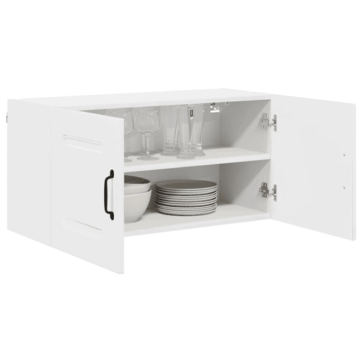 Armário de cozinha suspenso - armario de cocina colgante Branco Brilhante 80 x 31 x 40 cm