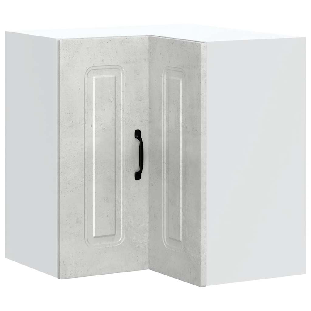 Armario de cocina de esquina de pared - Mueble cocina 57 Gris