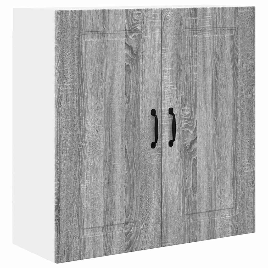 Armario de cocina de pared - Mueble cocina 80 Roble/ Gris