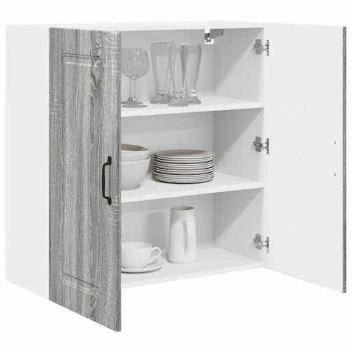 Armário de cozinha suspenso - armario de cocina colgante Cinza Sonoma 80 x 31 x 80 cm