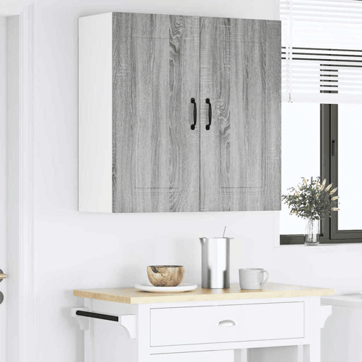 Armário de cozinha suspenso - armario de cocina colgante Cinza Sonoma 80 x 31 x 80 cm