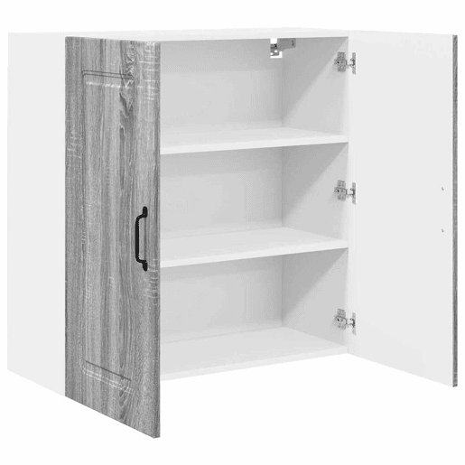 Armário de cozinha suspenso - armario de cocina colgante Cinza Sonoma 80 x 31 x 80 cm