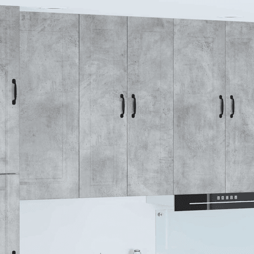 Armário de cozinha suspenso - armario de cocina colgante com porta Cinzento 60 x 31 x 100 cm