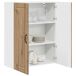Armario de cocina de pared - Mueble cocina 80 Armario de cocina de pared - Mueble cocina 80 Gris
