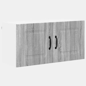 Armário de cozinha suspenso - armario de cocina colgante Cinza Sonoma 80 x 31 x 40 cm