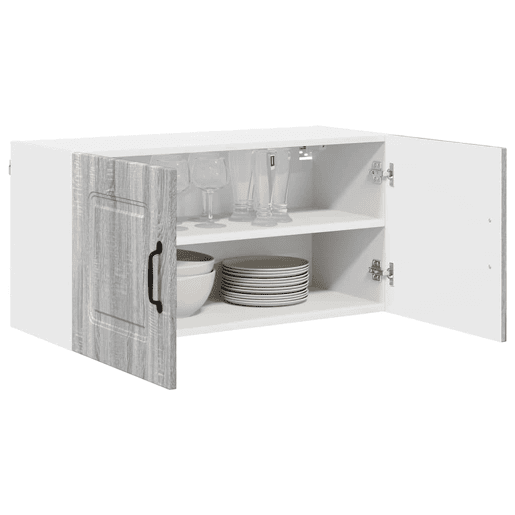 Armário de cozinha suspenso - armario de cocina colgante Cinza Sonoma 80 x 31 x 40 cm