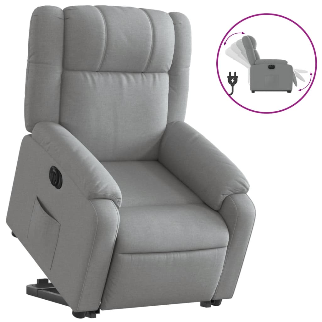 Sillón eléctrico reclinable elevable