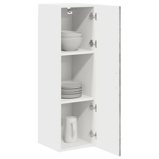 Armário de cozinha suspenso - armario de cocina colgante com porta Cinzento 30 x 31 x 100 cm